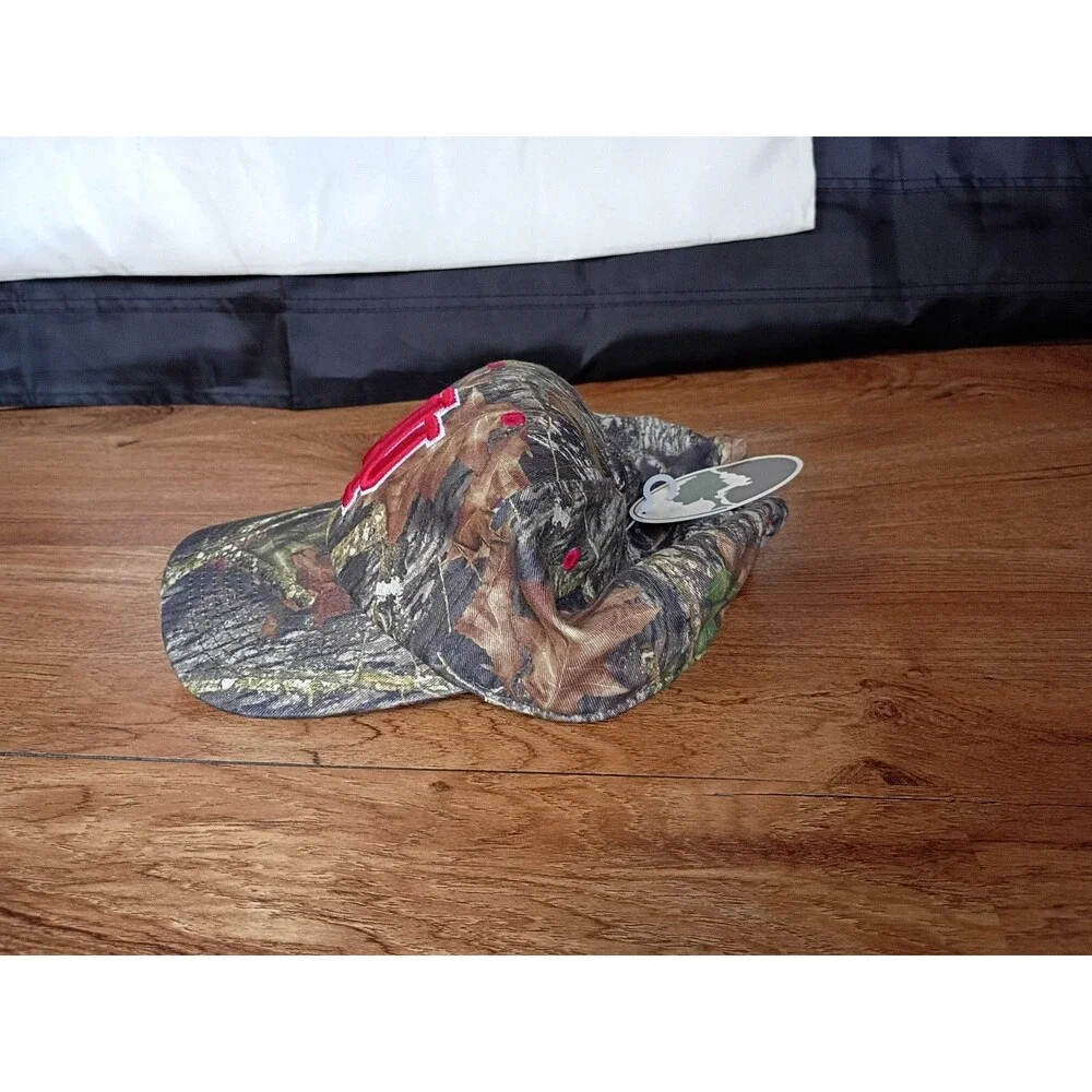 Mossy Oak Indiana Hoosiers Camo Snapback Hat New